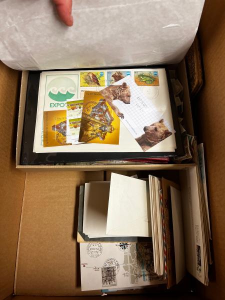 Stamp of Large Lots and Collections World : 1860-1960. World, Europe and Overseas, a big