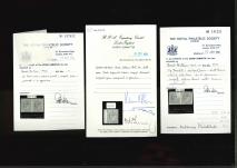 Stamp of Great Britain » King Edward VII » 1902-10 De La Rue Issues 1906 1d. colour trials printed from special plates of 20 electros on watermarked paper, perf.14, selection of 41 examples
