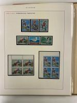 Stamp of Cyprus 1960-73, mint n.h. collection in two albums, very complete