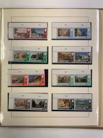 Stamp of Gibraltar Gibraltar : 1886-1972. In two albums, very nice and very extensive