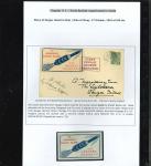 Stamp of India » Airmails 1934-44 rocket mail, a very comprehensive collection mounted on approximately 50 pages