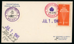 Stamp of India » Airmails 1934-44 rocket mail, a very comprehensive collection mounted on approximately 50 pages