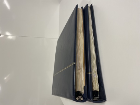 Stamp of France » Collections 1870-1980, dans deux reliures, belle collection de