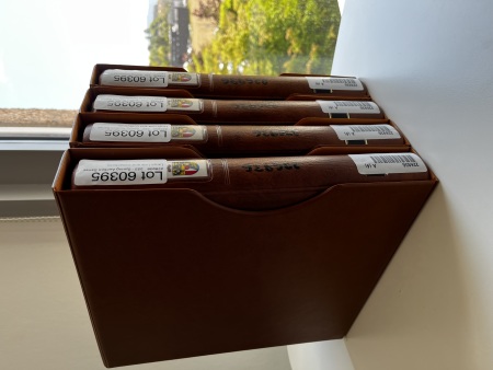 Stamp of Large Lots and Collections Liechtenstein: 1912-2001, Collection in 4 Lindner albums, complete for the basic issues