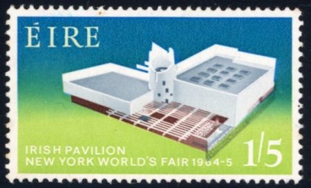 Stamp of Ireland » 1950-Date Commemoratives 1964 New York World Fair 1/5d, mint single showing