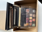 Stamp of Large Lots and Collections All World 1855-1990 France, Russia, Ukraine, New Zealand. etc.