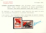 Stamp of Large Lots and Collections Lithuania - German Occupation: 1941 group of six stamps of the local issues of Telsiai and Vilnius