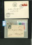 Stamp of Large Lots and Collections 1855-1943 a small lot better Switzerland, comprising 10rp blue 1855 (Bern printing) on cover