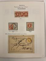 Stamp of Austria » Collections and Lots  Austria: 1850-67 collection of postmarks with an estimated 1500 used stamps and covers