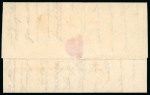 Stamp of Peru 18 Sept. 1838 Lima, Peru to Canton, China. The 11/2