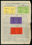 Stamp of Switzerland / Schweiz » Schweiz ab 1907 1930, Gebühr bezahlt/Taxe percue Briefmarken