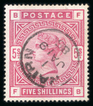 Stamp of Great Britain » Collections 1867-88, QV surface printed mint and used selection