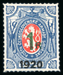 Stamp of Czechoslovakia Czechoslovakia Post in Siberia : 1920, Michel n° 7/17
