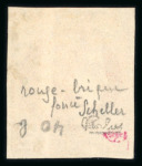 Stamp of France » Emission de Bordeaux 1870 1870, Y&T n° 48d belle nuance rouge-sang clair oblitéré,