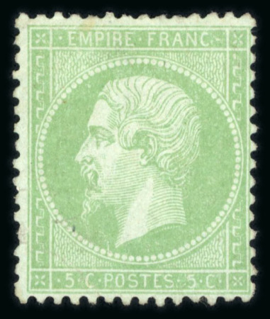 Stamp of France » Collections France : 1862-1870, collection de classiques aux types Empire dentelé, Empire Lauré et Siège.
