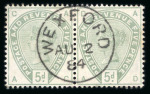 Stamp of Ireland » Postal History (Arranged alphabetically by County) 1872-93 Circular Datestamps: Attractive array of mostly