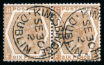 Stamp of Ireland » Postal History (Arranged alphabetically by County) 1872-93 Circular Datestamps: Attractive array of mostly