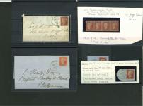 Stamp of Ireland » Postal History (Arranged alphabetically by County) 1858-59 Spoon Cancels: Attractive array of mostly fine