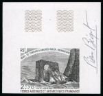 Stamp of Colonies françaises » TAAF TAAF : 1980-1990, sur des plaquettes lot de 130 timbres non dentelés neufs