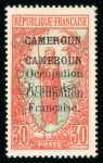 Stamp of Colonies françaises » Cameroun Cameroun : YT n° 75a superbe variété double surcharge neuf *.