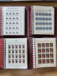 Stamp of Liechtenstein 1968-1991 Huge mint ** MNH collection in many stockbooks