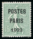 Stamp of France » Préoblitérés 1920-1992, collection de timbres préoblitérés sur 6