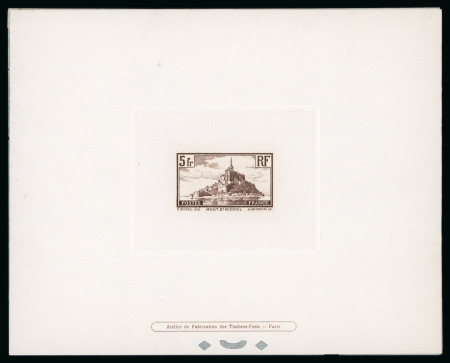 Stamp of France » Collections 1938-1944, bel ensemble de plus de 40 épreuves de luxe