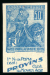 Stamp of France » Collections 1941-1959, lot de plus de 55 timbres non-dentelés neufs