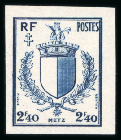 Stamp of France » Émissions à partir de 1900 1943-1966, lot de 65 timbres non-dentelés aux types