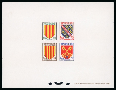 Stamp of France » Collections 1941-1966, sur une vingtaine de pages d'album, trés