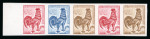 Stamp of France » Émissions à partir de 1900 1962-1965, Coq de Décaris Y&T n° 1331 et 1331A, petite