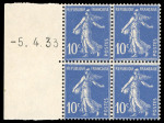 Stamp of France » Collections 1900-1933, sur une trentaine de pages d'album, généreuse