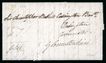 Stamp of Antigua & Barbuda 1827 (9 September) Entire letter from John James, the
