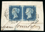Stamp of Great Britain » 1840 2d Blue (ordered by plate number) Withdrawn