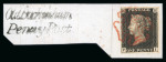 Stamp of Great Britain » 1840 1d Black and 1d Red plates 1a to 11 1840 1d black pl.1a PI with fine to good margins and