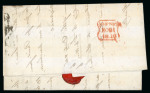 Stamp of Great Britain » 1840 1d Black and 1d Red plates 1a to 11 1840 1d black pl.7 DH with clear to good margins, heavily