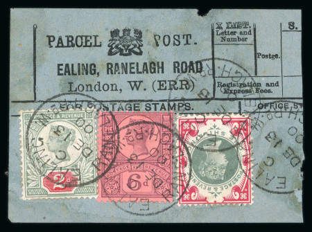 Stamp of Great Britain » 1855-1900 Surface Printed » 1887-1900 Jubilee Issue & 1891 £1 Green 1887-1900 1s green and carmine, 2d and 6d, all neatly