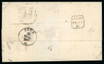 Stamp of Great Britain » 1854-1900 Postal History of the Perforated Line Engraved and Surface Printed Issues 1863-83 Destination Mail: Attractive group of thirteen