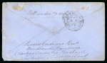 Stamp of Great Britain » 1854-1900 Postal History of the Perforated Line Engraved and Surface Printed Issues 1857-74 Destination Mail: Attractive group of thirteen