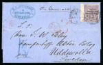 Stamp of Great Britain » 1854-1900 Postal History of the Perforated Line Engraved and Surface Printed Issues 1857-74 Destination Mail: Attractive group of thirteen