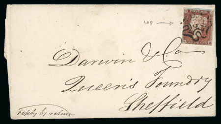 Stamp of Great Britain » 1841 1d Red Withdrawn