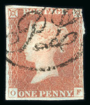 Stamp of Great Britain » 1841 1d Red 1841 1d red, attractive specialised assembly of singles
