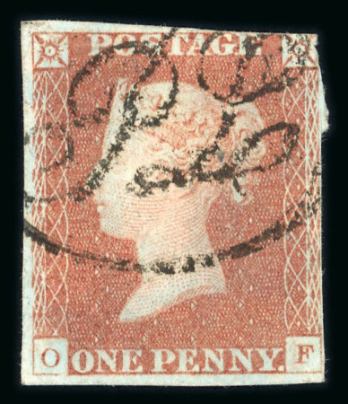 Stamp of Great Britain » 1841 1d Red 1841 1d red, attractive specialised assembly of singles