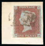 Stamp of Great Britain » 1841 1d Red 1841 1d red, attractive specialised assembly of singles
