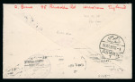 Stamp of Sudan 1931 First Flight Khartoum to Cape Town, franked Airmail