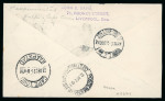 Stamp of Sudan 1931 First Flight Halfa to Cape Town, franked Airmail