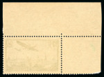Stamp of France » Poste Aérienne 1936, PA YT n° 14 "50 Francs Vert" neuf ** MNH. Superbe