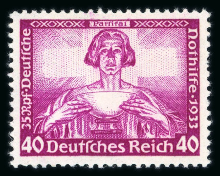 Stamp of Germany » German Empire 1933, Michel n° 499/507 Wagner complete set mint **