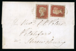 Stamp of Great Britain » 1841 1d Red 1841 1d red, attractive assembly of sixteen covers,