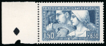Stamp of France » Émissions à partir de 1900 1928, Le Travail YT n° 252 (signé Brun) et Pont du